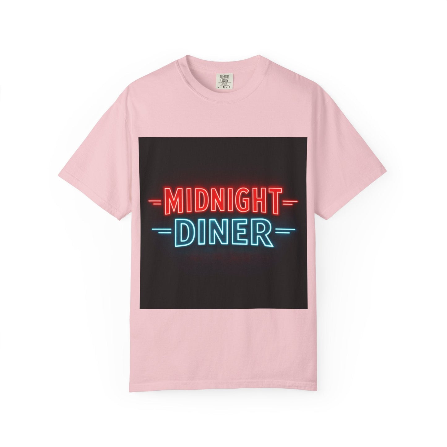 Midnight Diner Neon T-Shirt Printify