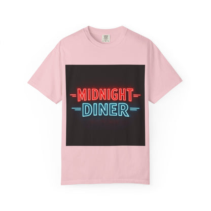 Midnight Diner Neon T-Shirt Printify