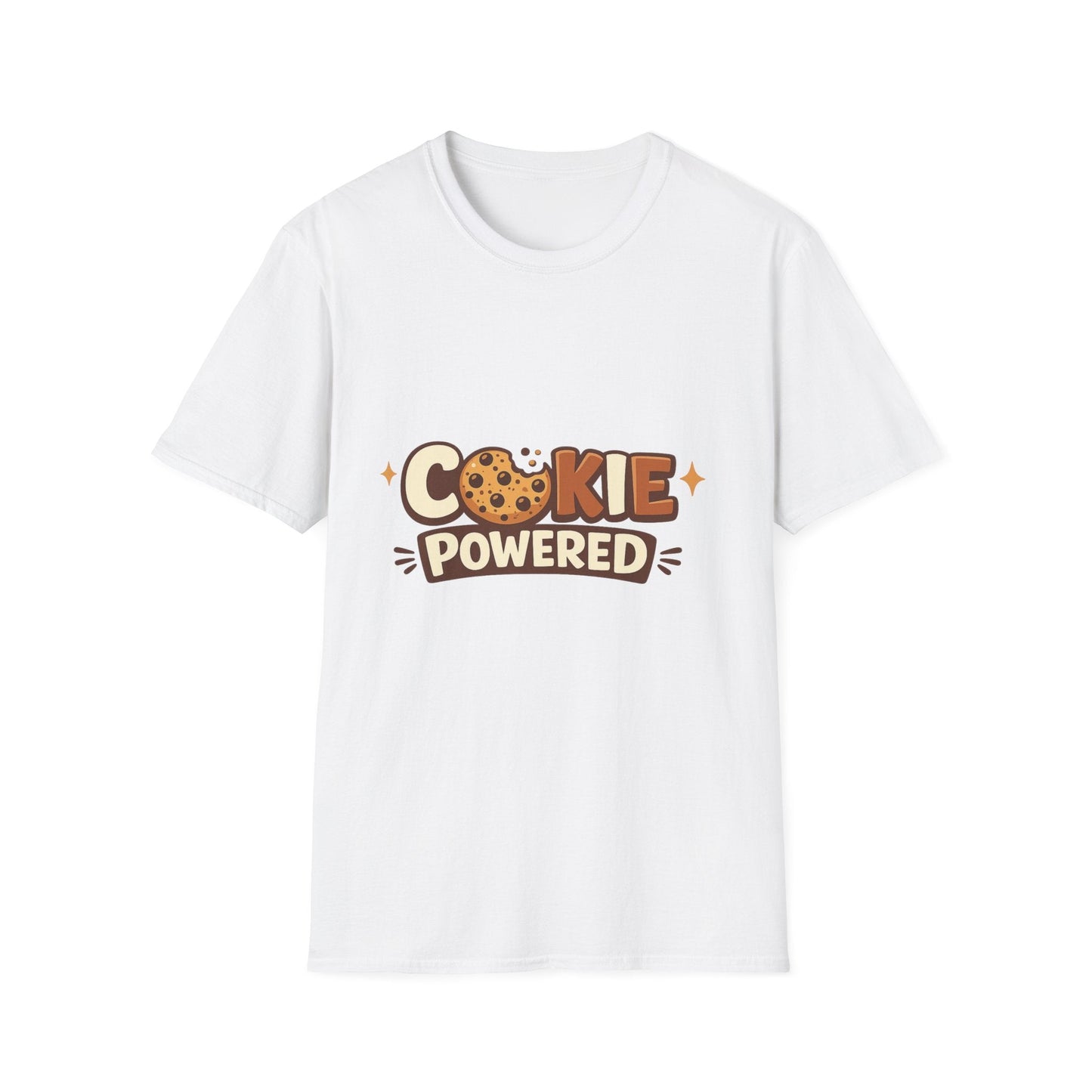 Cookie Powered T-Shirt — Cute Cookie Graphic Tee Printify