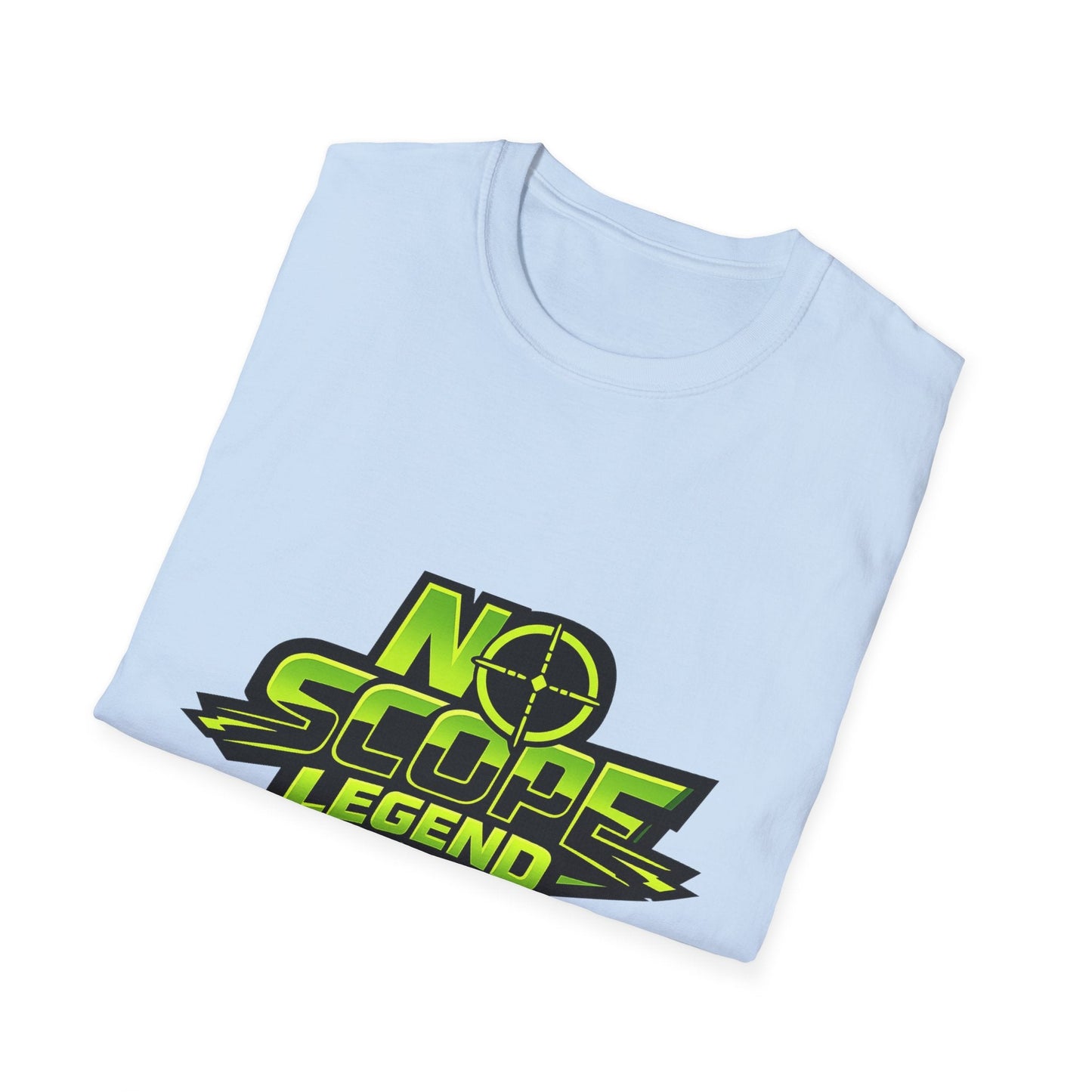 No Scope Legend T-Shirt — Gamer/Streamer Aim Training Tee Printify