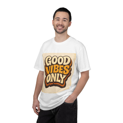 Good Vibes Only T-Shirt — Retro 70s Graphic Tee Printify