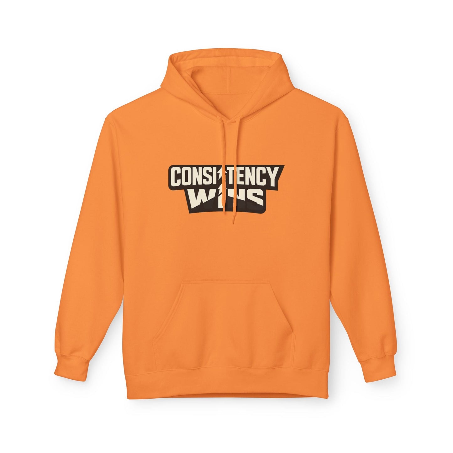 Consistency Wins Hoodie — Motivational Graphic Pullover Printify