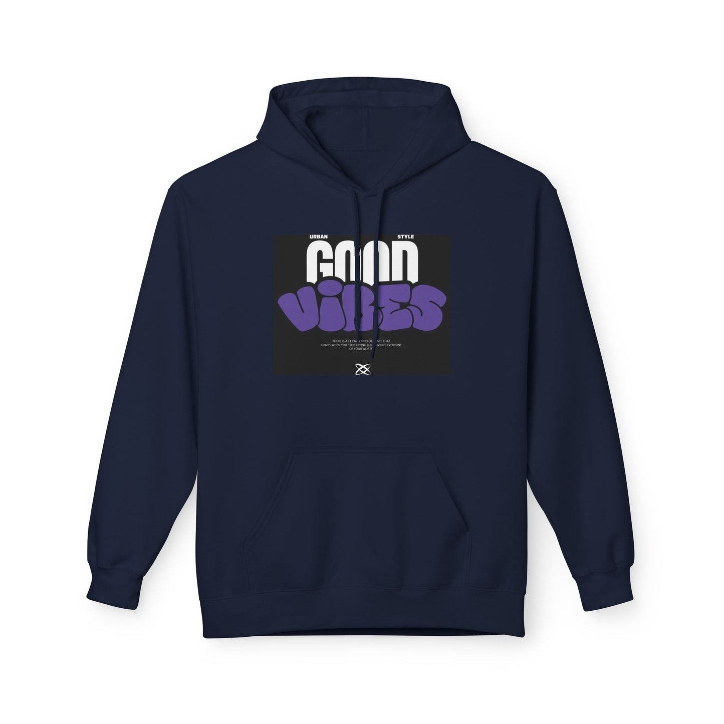 Good Vibes Hoodie — Retro Graffiti Streetwear Pullover Printify