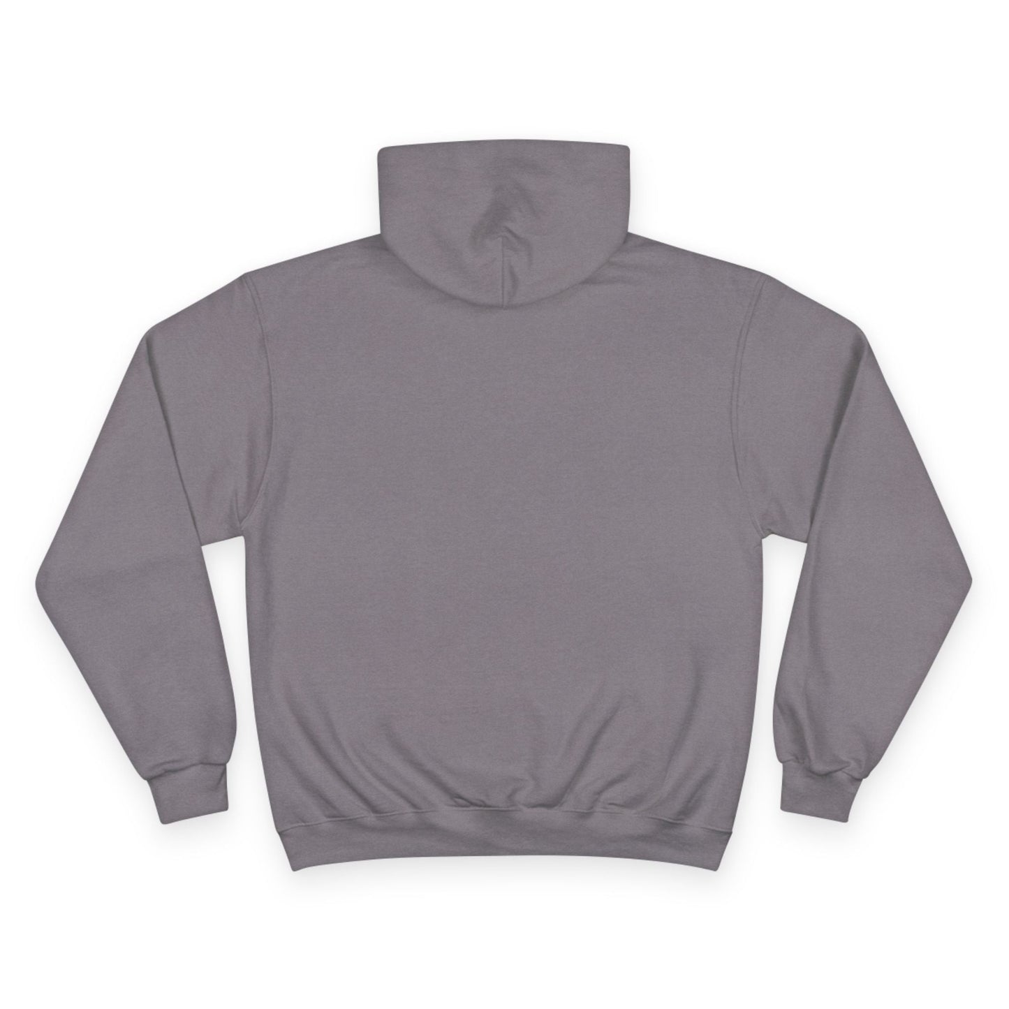 Champion Hoodie - Minimal Red Black Graphic Streetwear Hoodie Printify