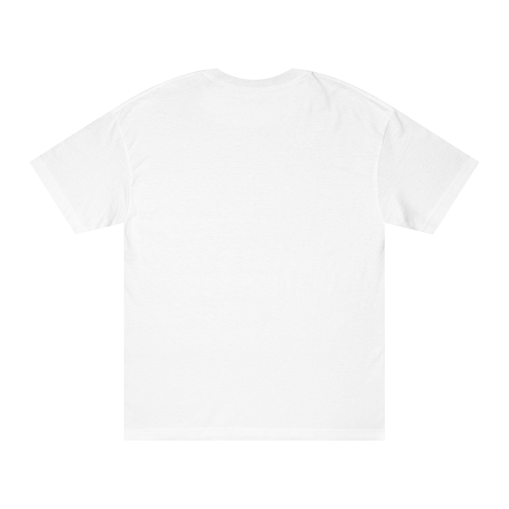 Abstract Brushstroke Tee — Minimal Black Square Design Printify
