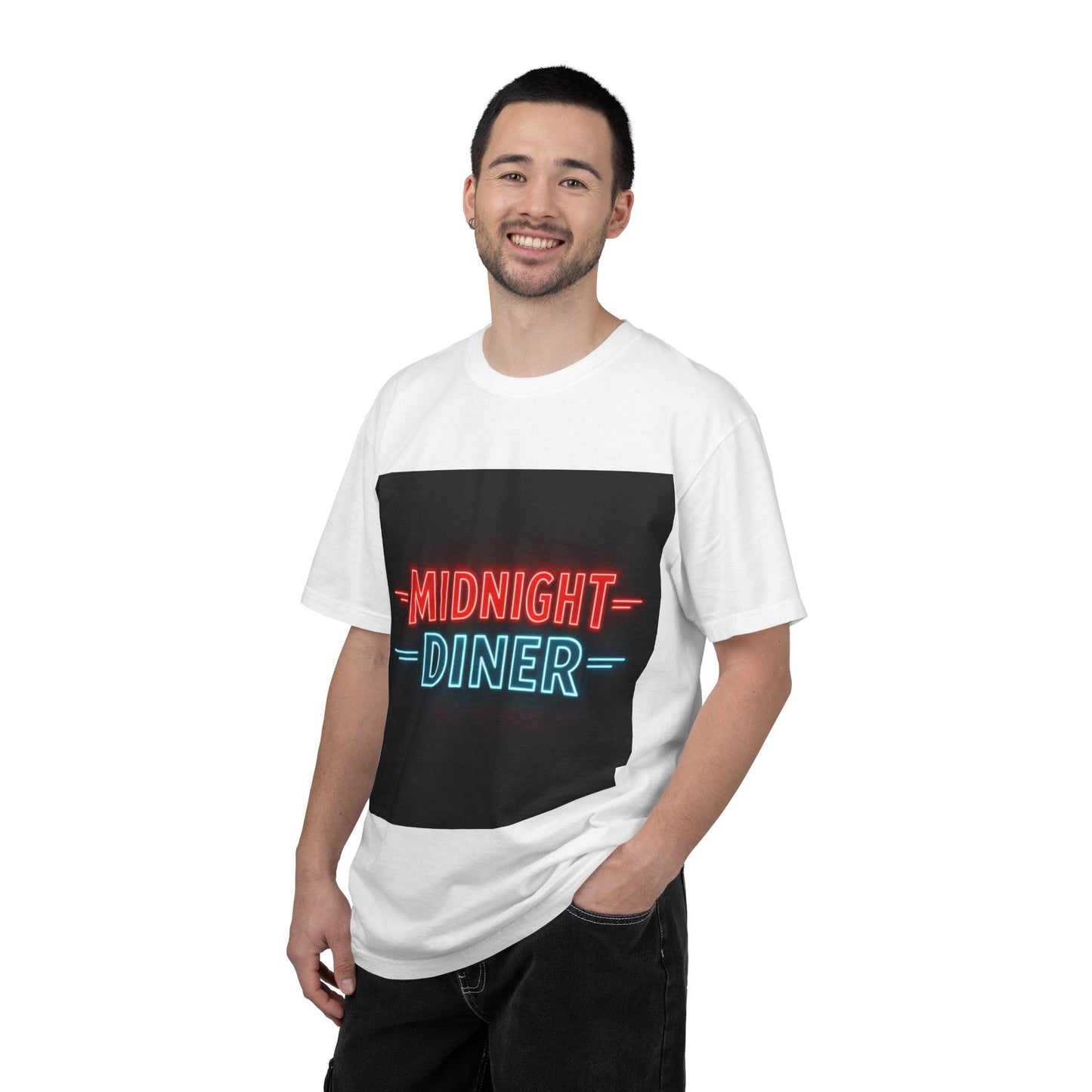 Midnight Diner Neon T-Shirt Printify