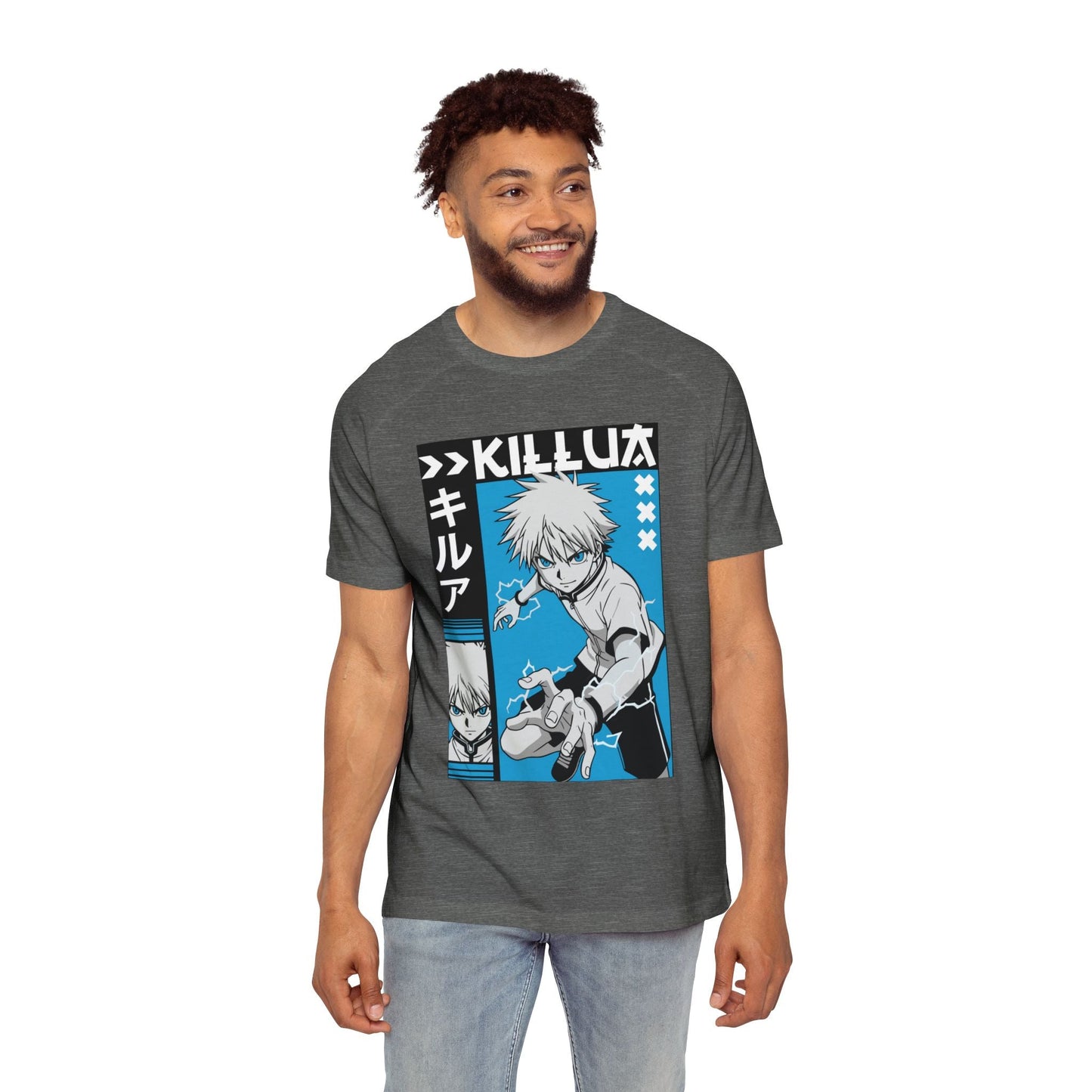 Killua Anime Graphic T-Shirt Printify