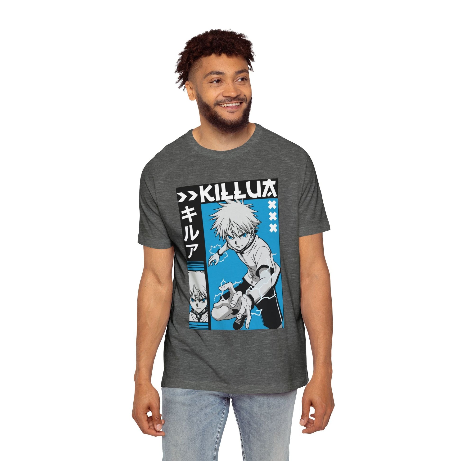 Killua Anime Graphic T-Shirt Printify