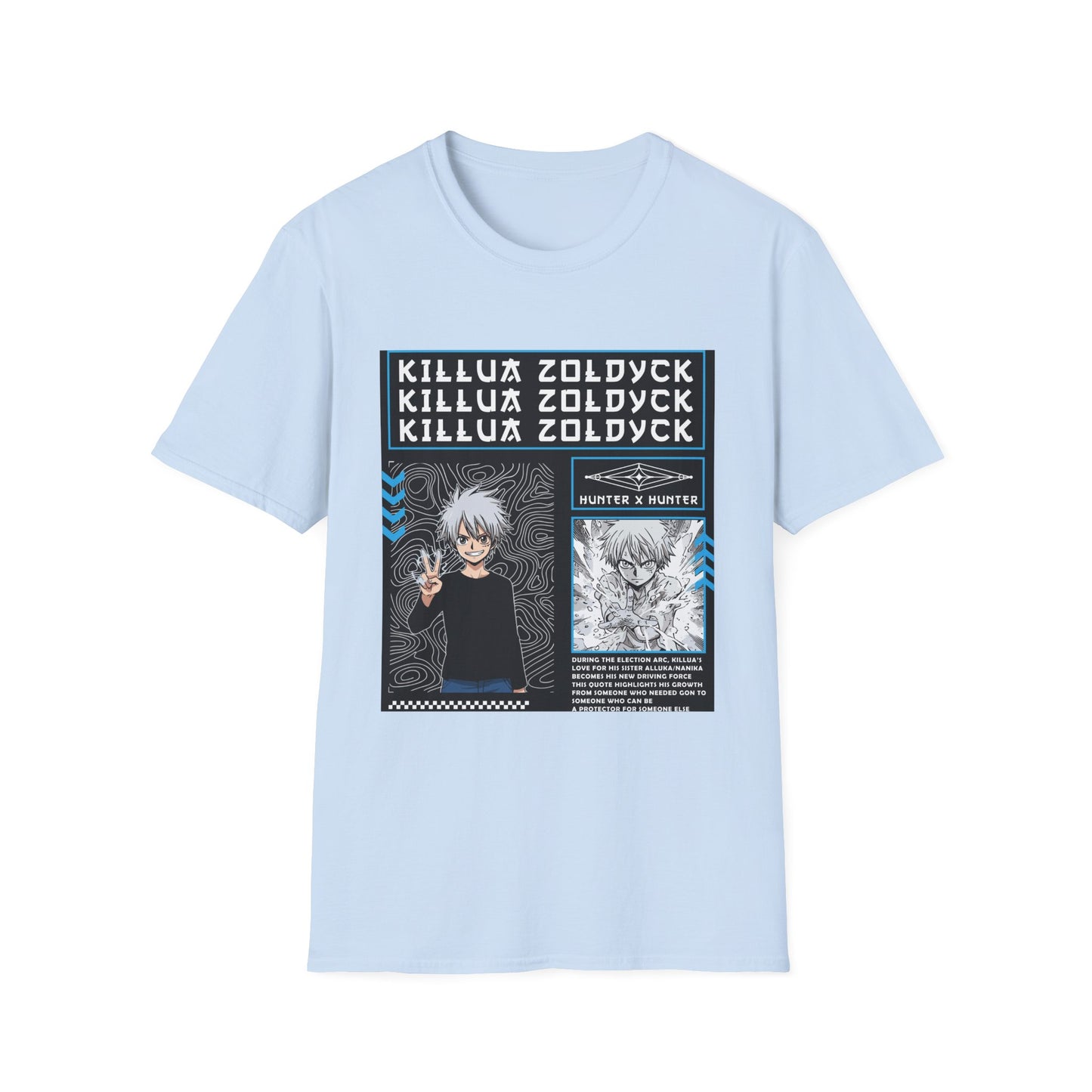 Killua Zoldyck Graphic T-Shirt — Anime Hunter x Hunter Tee