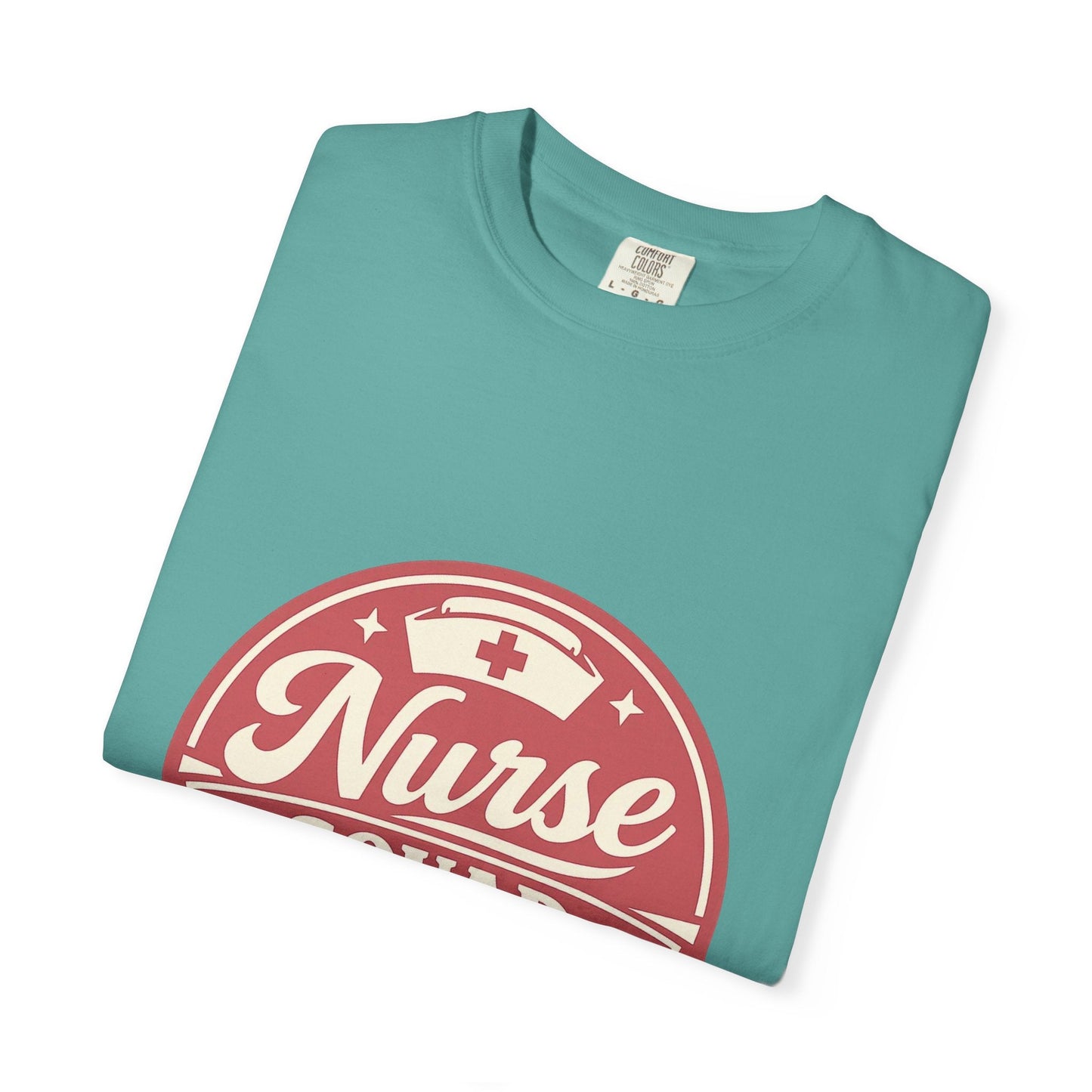 Nurse Squad T-Shirt — Retro Medical Badge Tee for Nurses & Healthcare Teams Printify