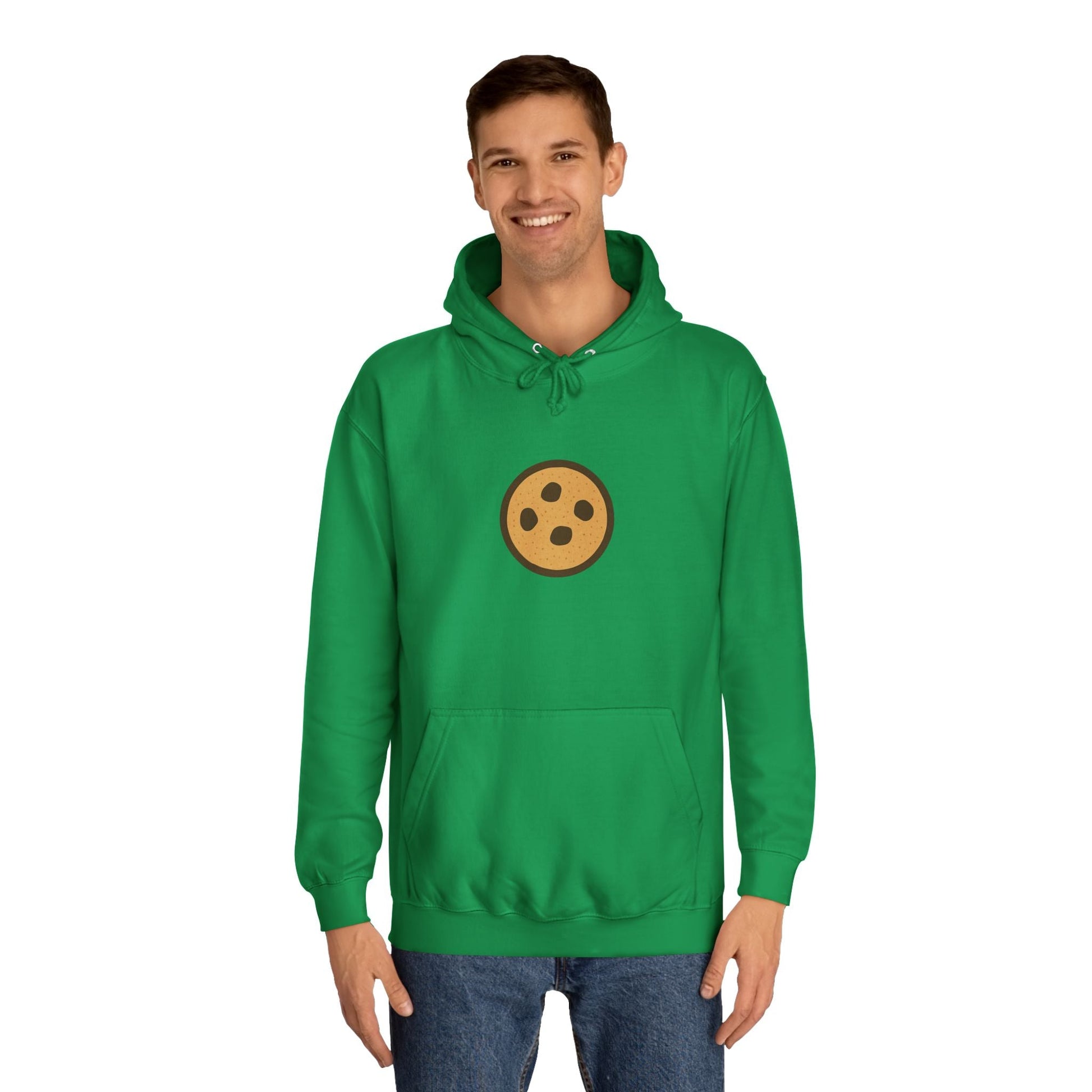 Unisex Cookie “Good Times” Hoodie – Chocolate Chip Graphic Sweatshirt Printify
