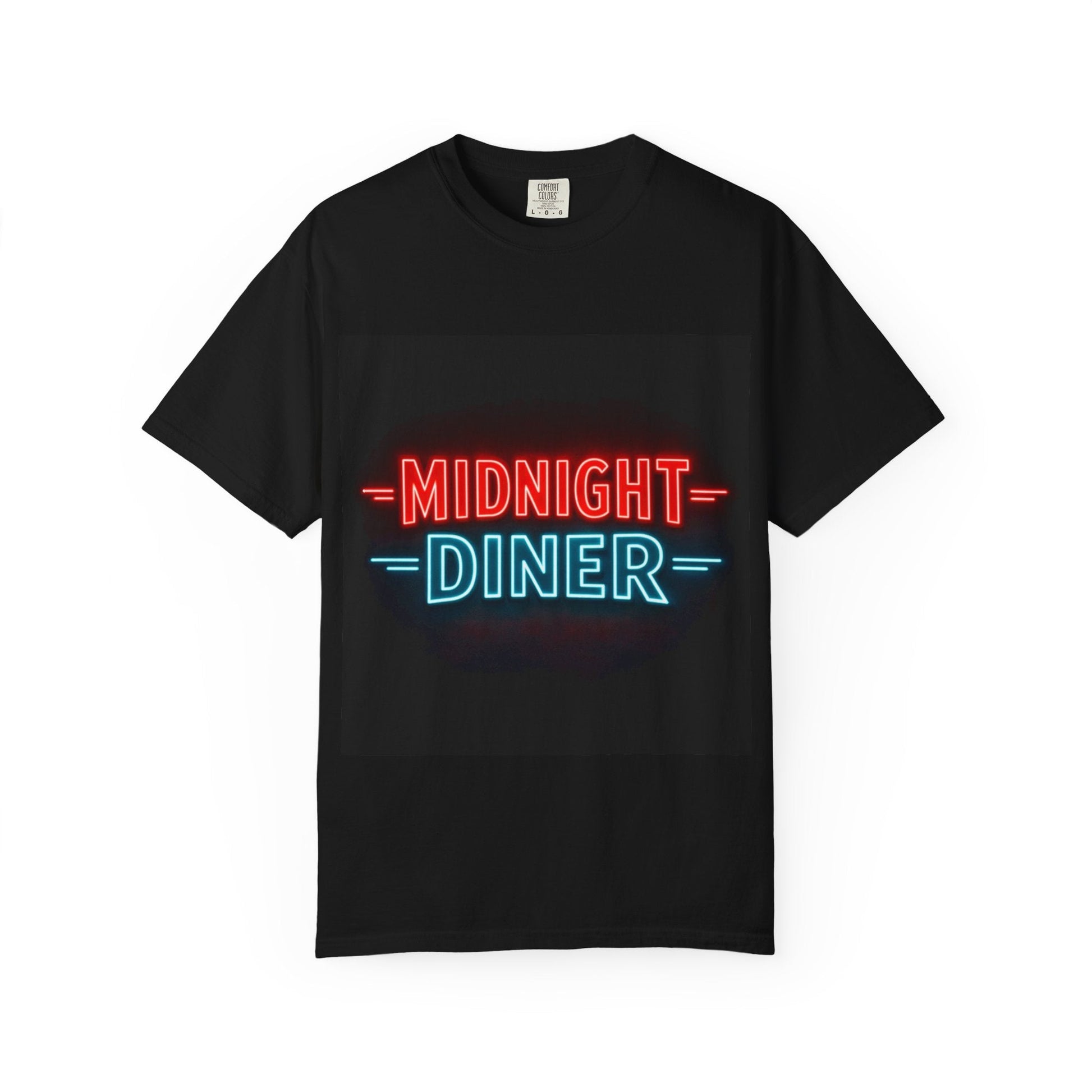 Midnight Diner Neon T-Shirt Printify