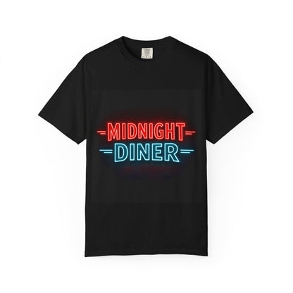 Midnight Diner Neon T-Shirt Printify