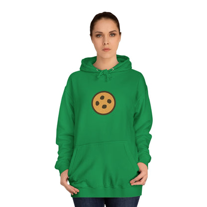 Unisex Cookie “Good Times” Hoodie – Chocolate Chip Graphic Sweatshirt Printify