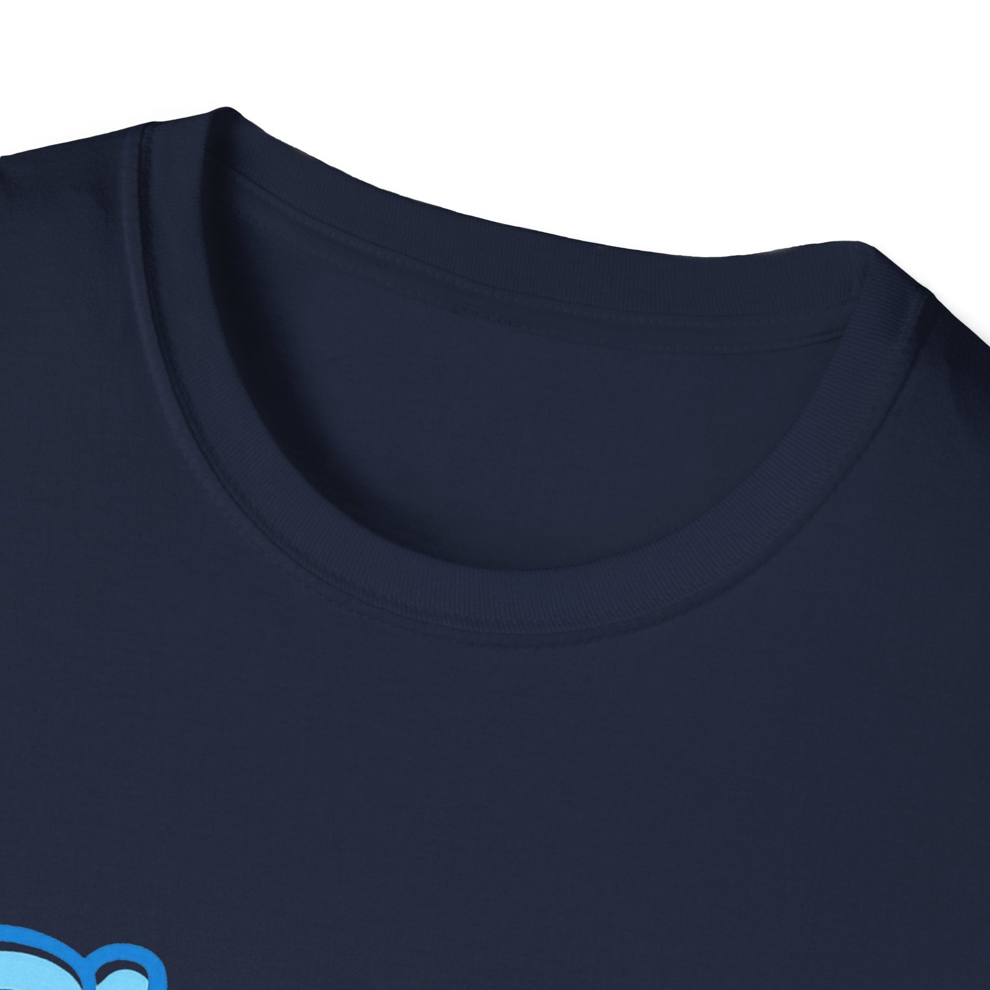 Player 1 Energy T-Shirt — Cute Blue Gamer Controller Graphic Tee Printify