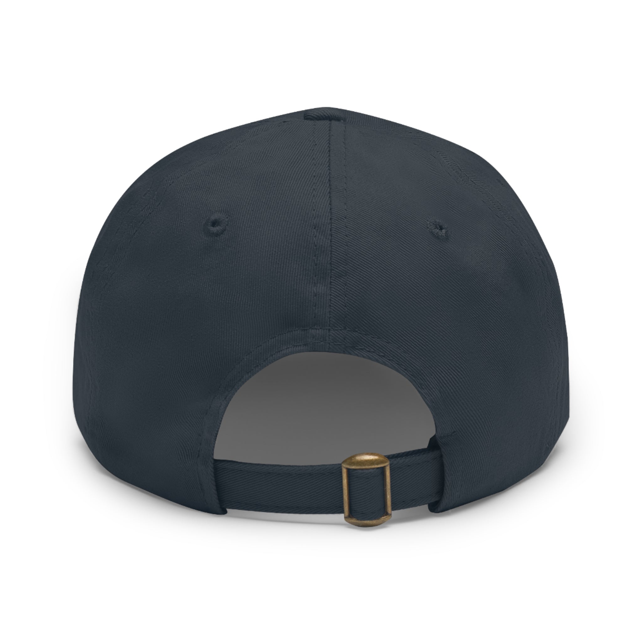 Dad Hat — Round Leather Patch 'HOPE' Cap