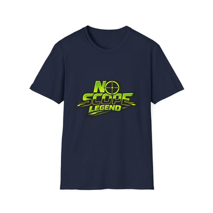 No Scope Legend T-Shirt — Gamer/Streamer Aim Training Tee Printify