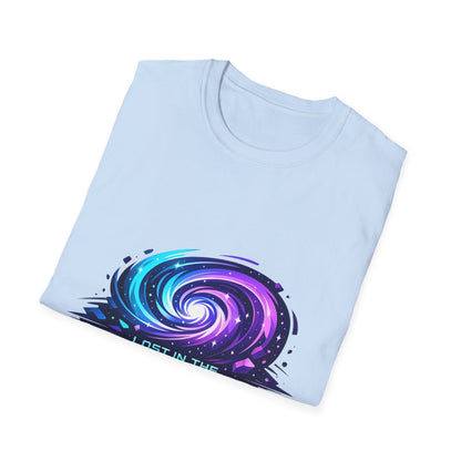Lost in the Multiverse T-Shirt — Galaxy Vortex Graphic Tee Printify