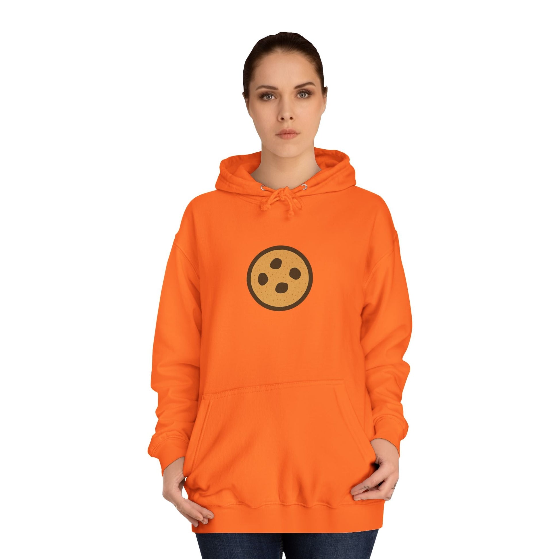 Unisex Cookie “Good Times” Hoodie – Chocolate Chip Graphic Sweatshirt Printify