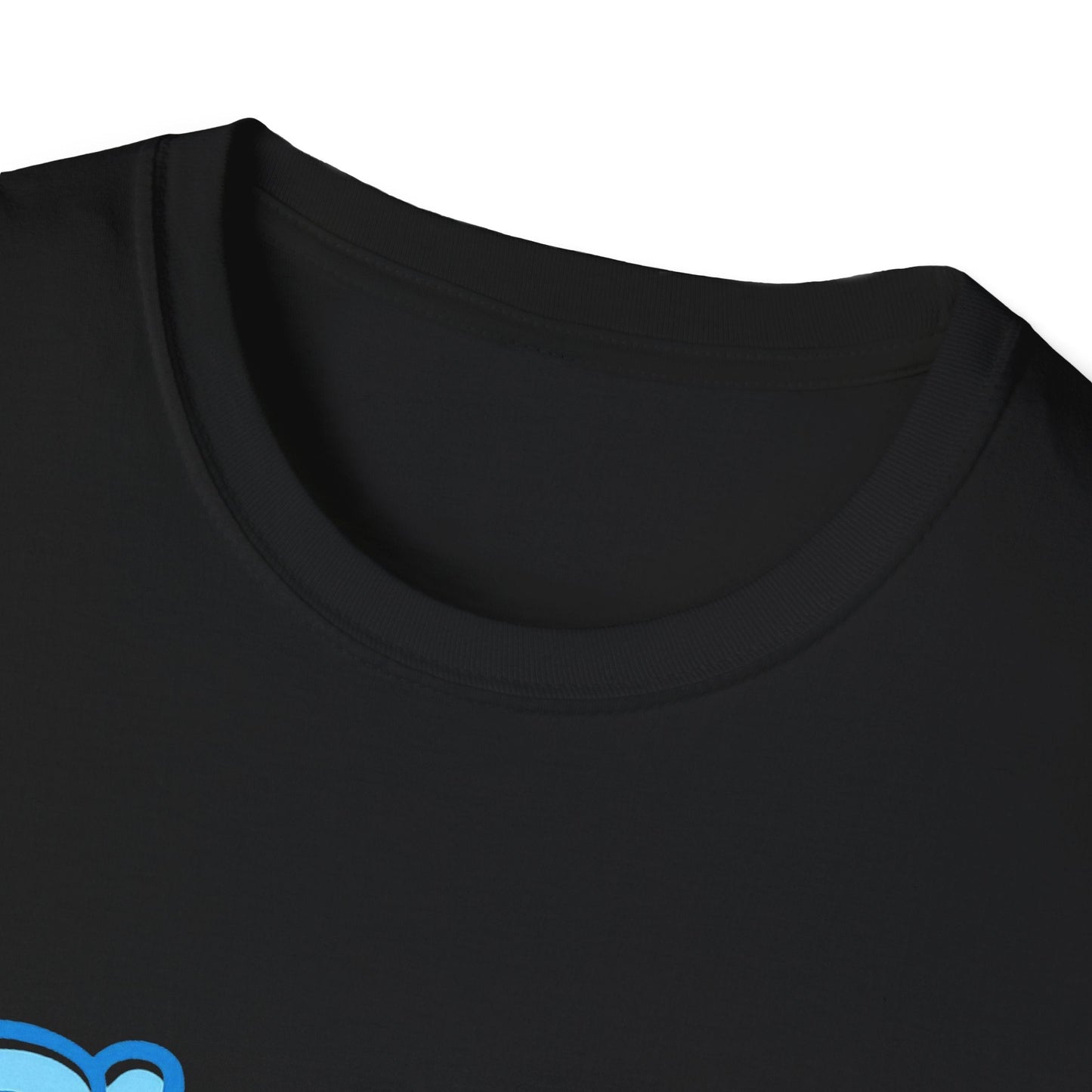 Player 1 Energy T-Shirt — Cute Blue Gamer Controller Graphic Tee Printify