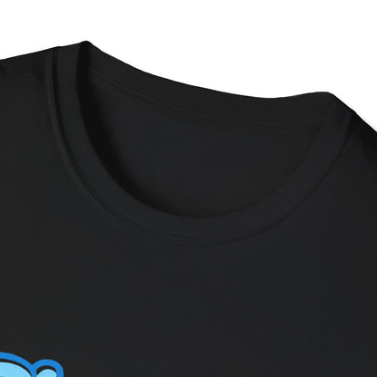Player 1 Energy T-Shirt — Cute Blue Gamer Controller Graphic Tee Printify