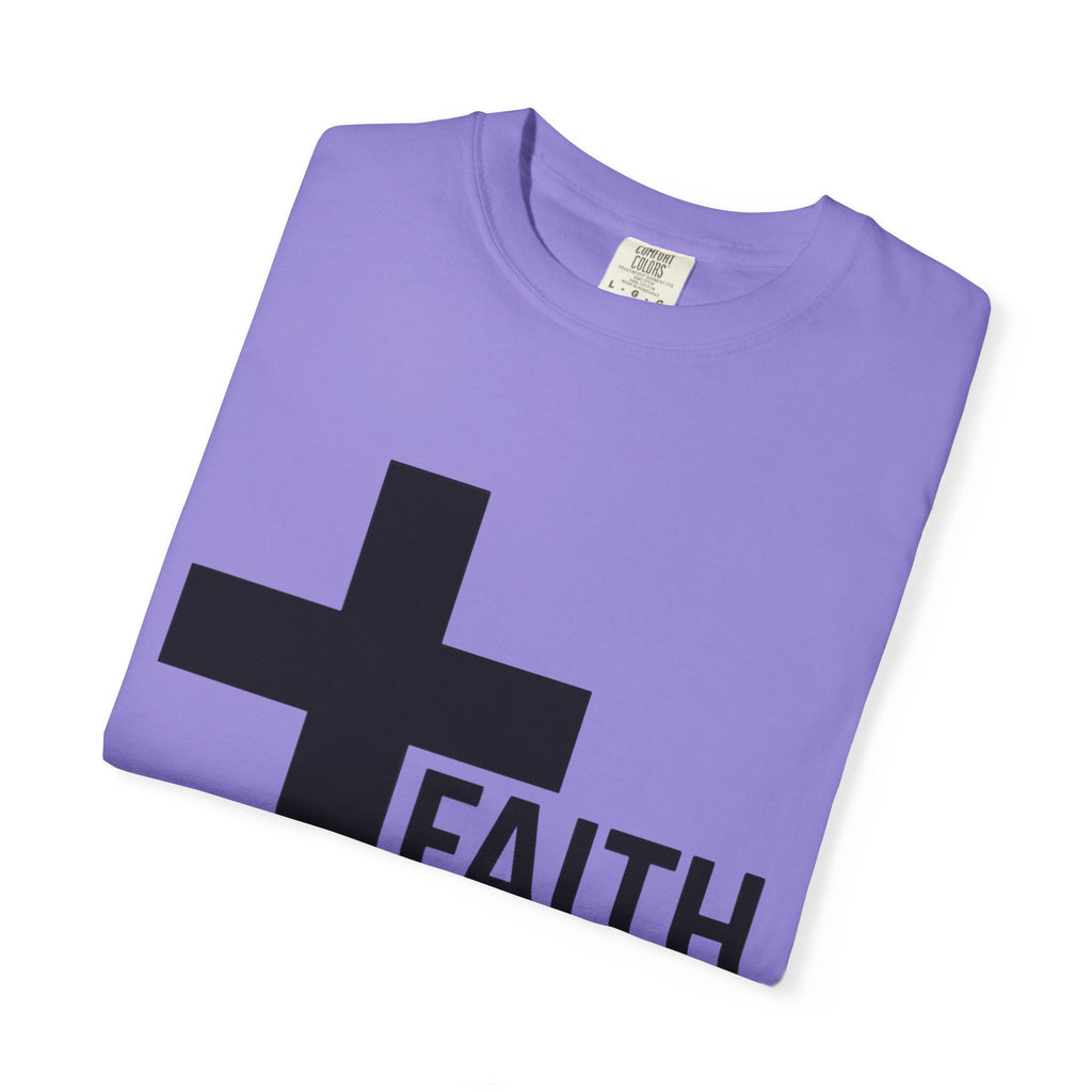 Faith Over Fear T-Shirt — Christian Cross Inspirational Tee