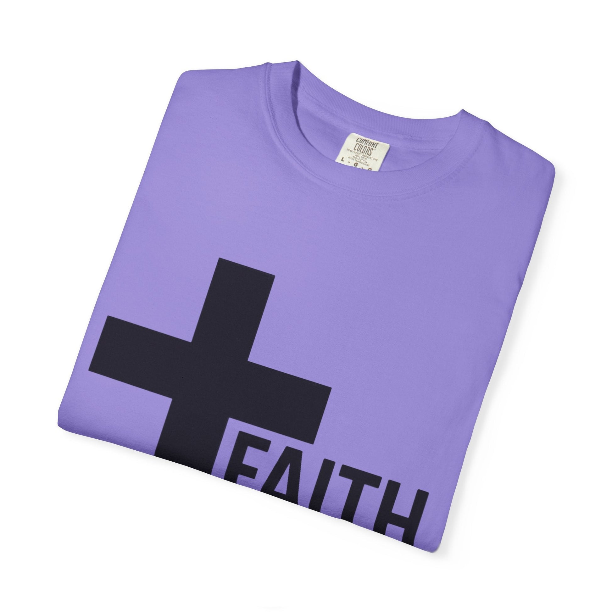 Faith Over Fear T-Shirt — Christian Cross Inspirational Tee Printify