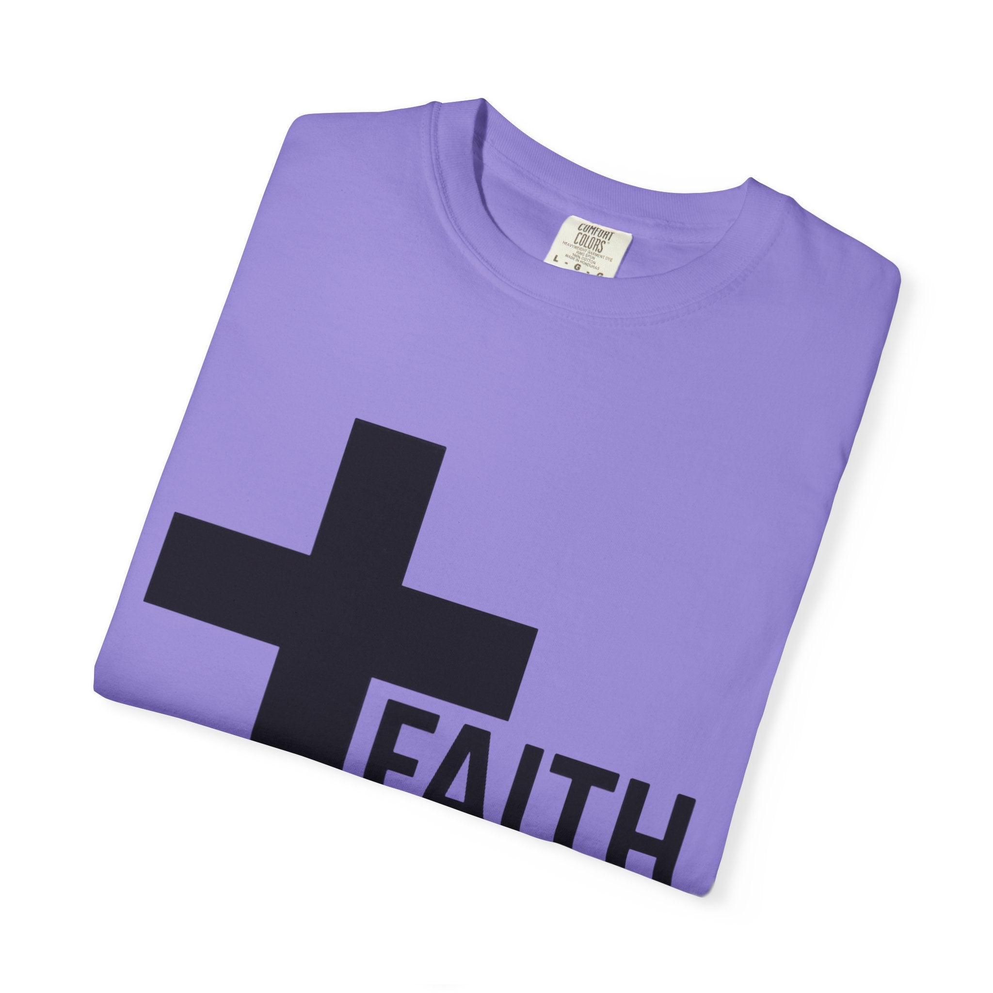 Faith Over Fear T-Shirt — Christian Cross Inspirational Tee