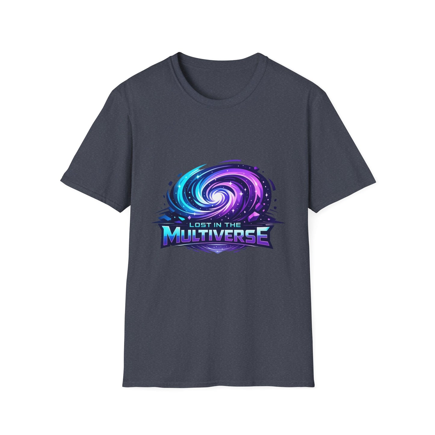 Lost in the Multiverse T-Shirt — Galaxy Vortex Graphic Tee Printify