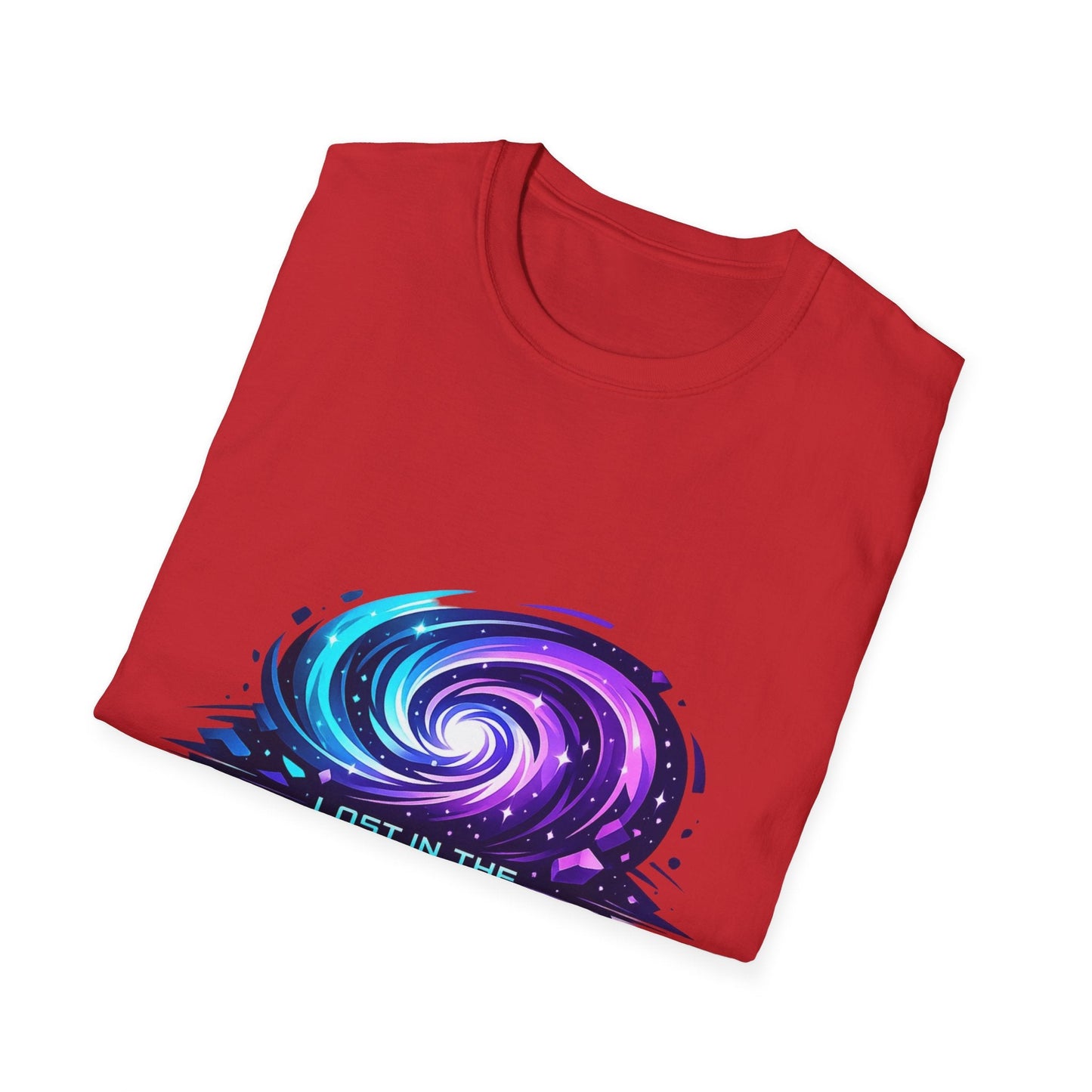 Lost in the Multiverse T-Shirt — Galaxy Vortex Graphic Tee Printify