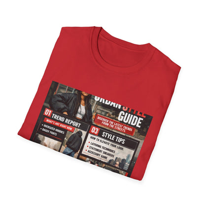 Urban Style Guide T-Shirt — Vintage Streetwear Graphic Tee Printify