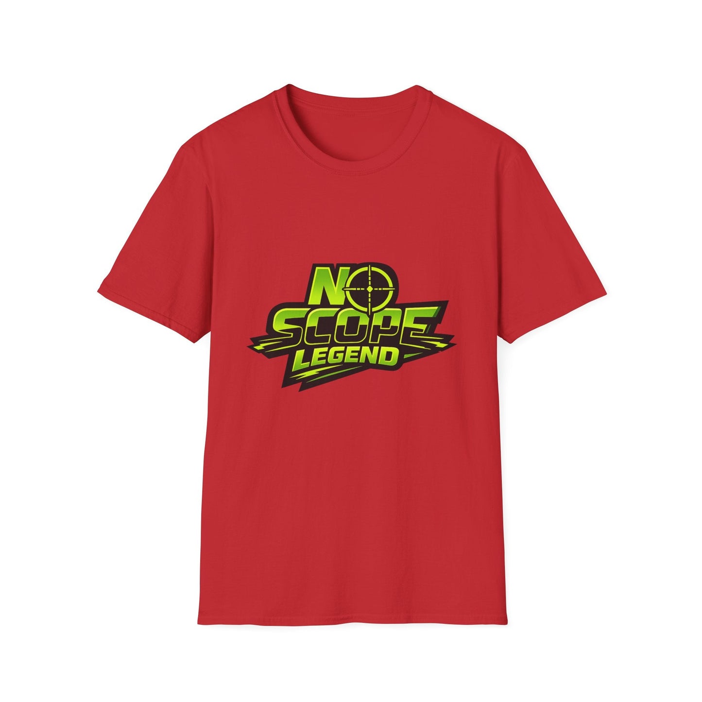 No Scope Legend T-Shirt — Gamer/Streamer Aim Training Tee Printify