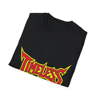 Timeless Graphic T-Shirt — Retro Flame Logo Tee