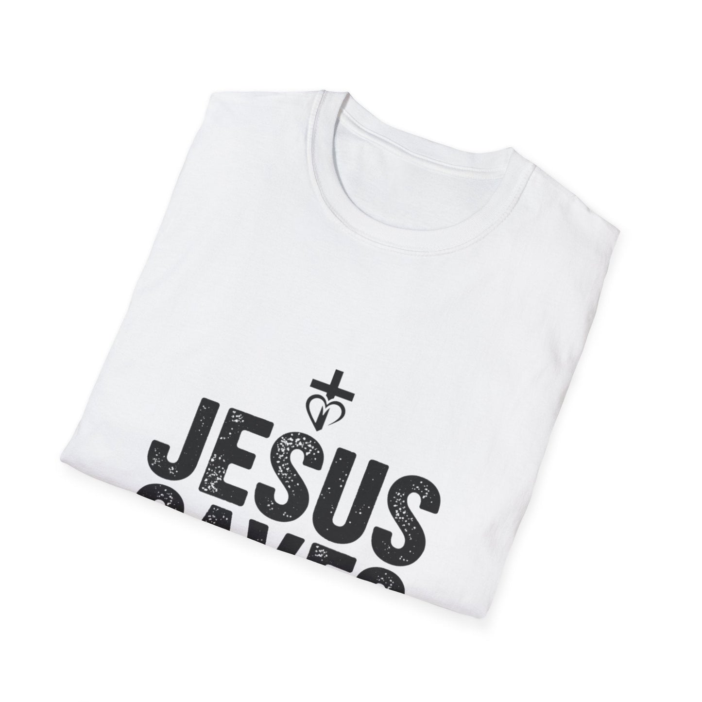 Christian Cross T-Shirt – Unisex “His Sacrifice Brought Hope & New Life” Inspirational Tee Printify