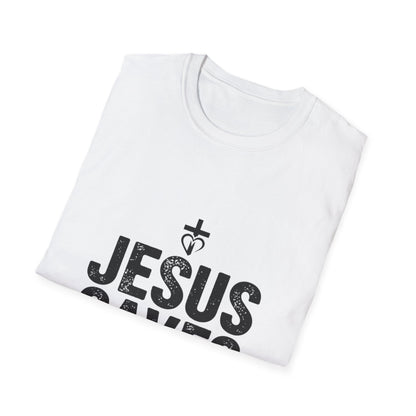 Christian Cross T-Shirt – Unisex “His Sacrifice Brought Hope & New Life” Inspirational Tee Printify