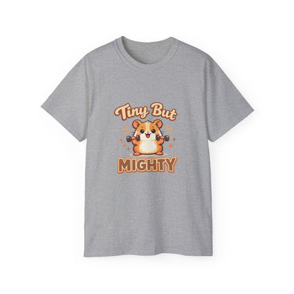 Tiny But Mighty Hamster T-Shirt Printify