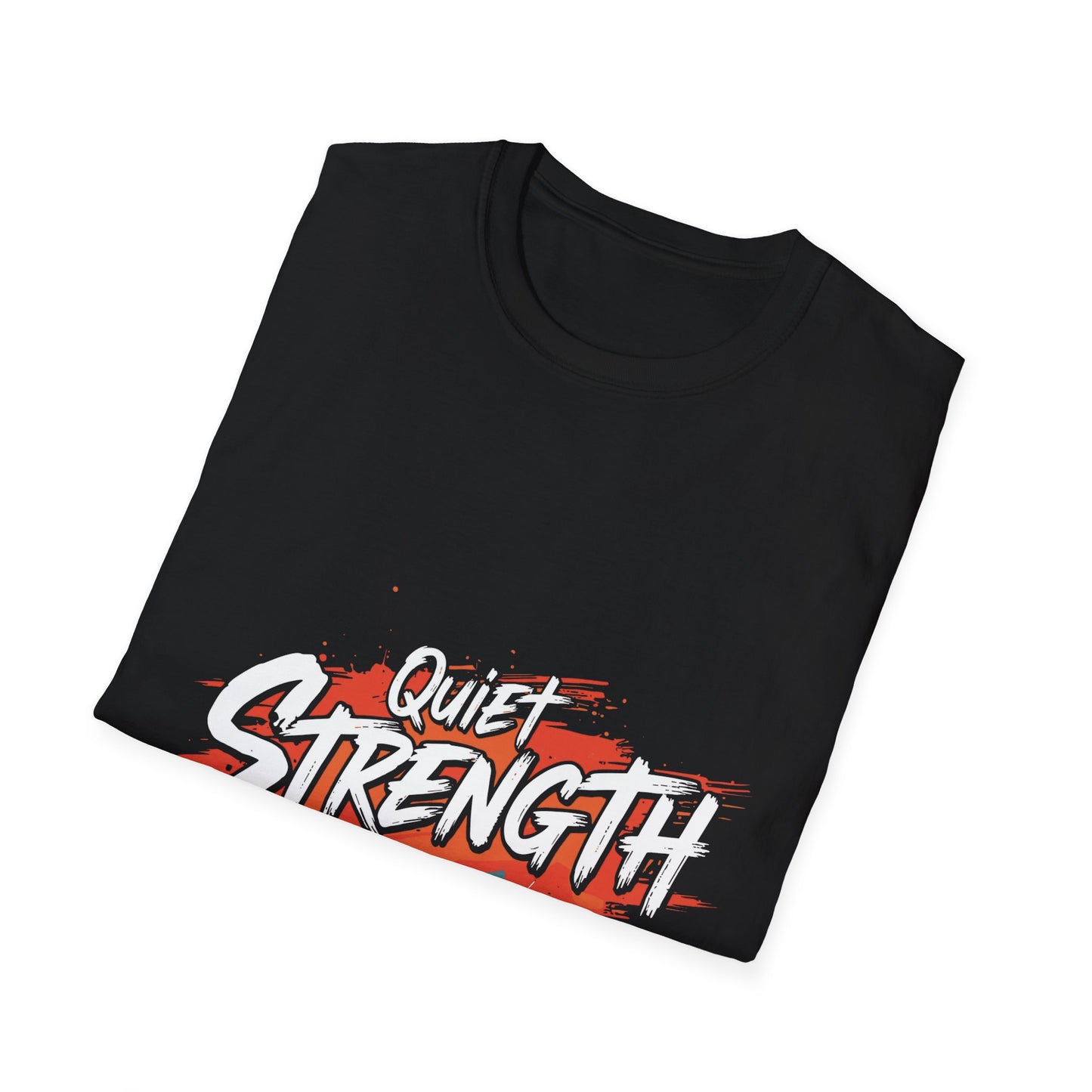 Quiet Strength Graphic T-Shirt — Motivational Fitness Tee