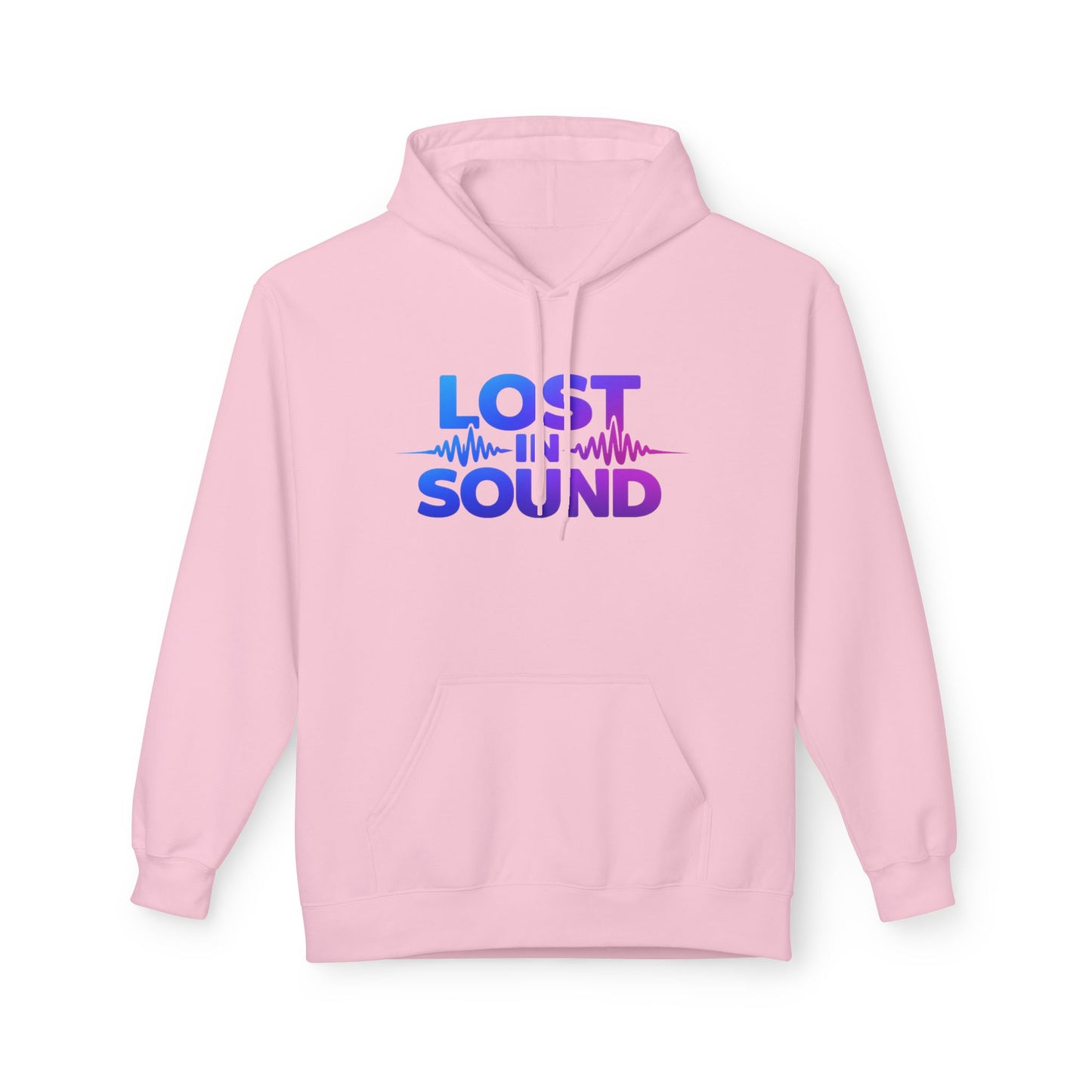 Lost in Sound Hoodie — Gradient Music Wave Pullover