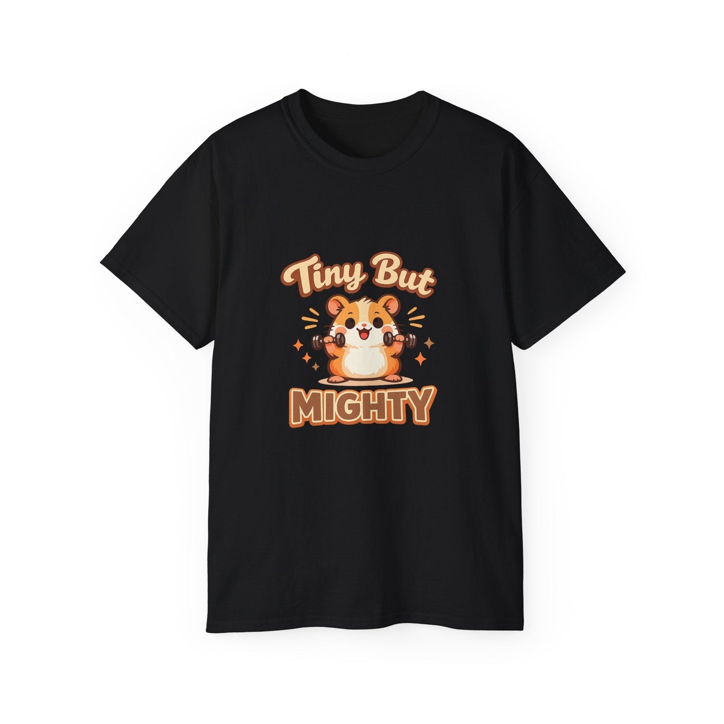 Tiny But Mighty Hamster T-Shirt Printify