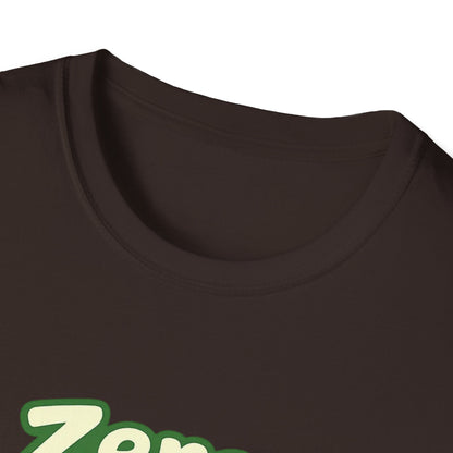 T-Shirt — 'Zero Rush' Cute Turtle Graphic Unisex Tee for Relaxed, Slow-Living Fans Printify