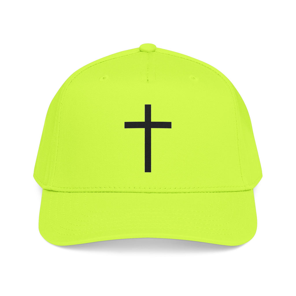 Christian Cross Baseball Cap — Minimal Embroidered Faith Hat