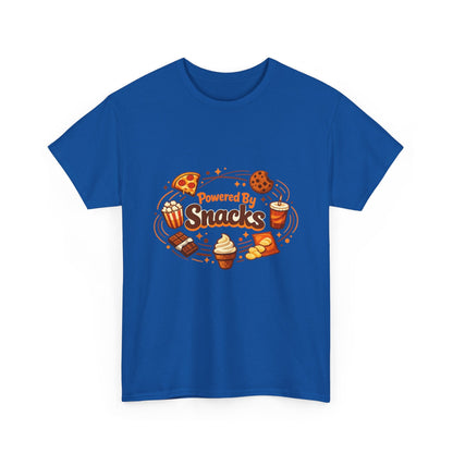 Powered By Snacks T-Shirt Printify