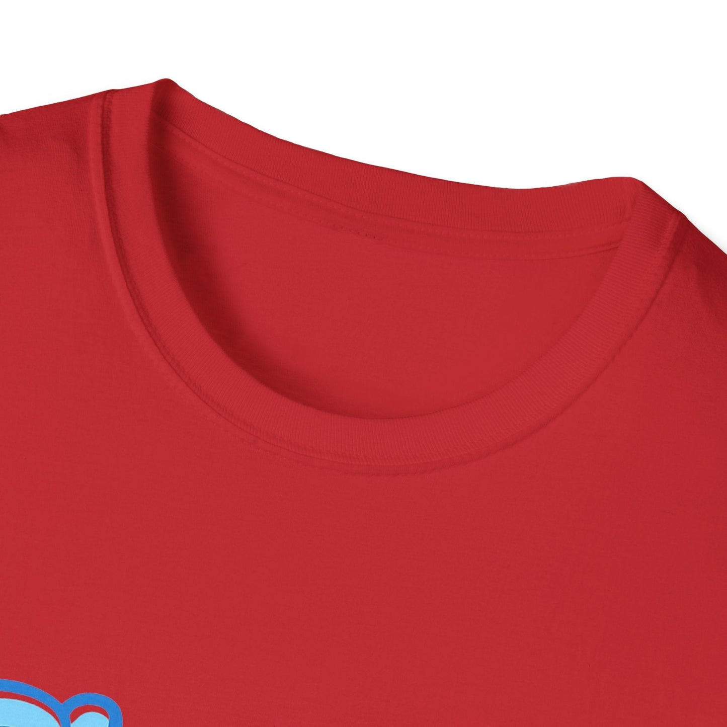 Player 1 Energy T-Shirt — Cute Blue Gamer Controller Graphic Tee Printify