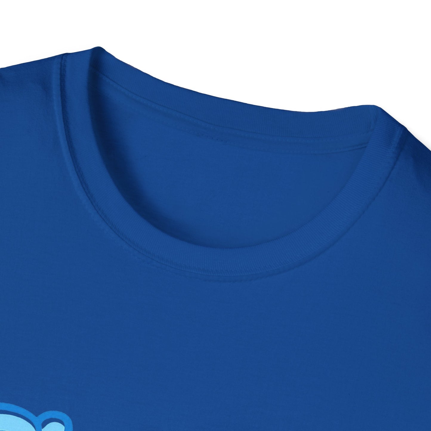 Player 1 Energy T-Shirt — Cute Blue Gamer Controller Graphic Tee Printify