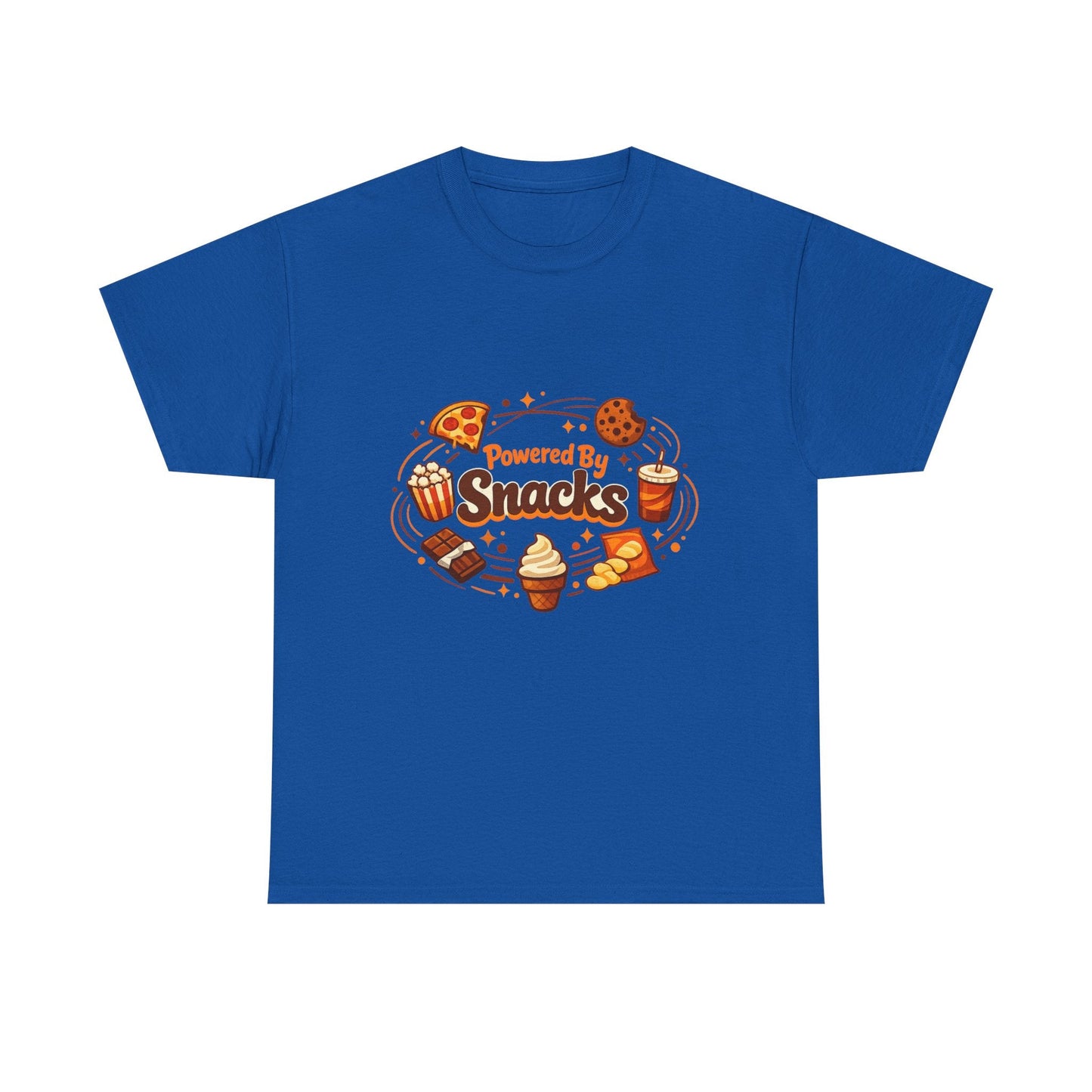 Powered By Snacks T-Shirt Printify