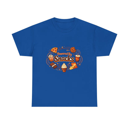 Powered By Snacks T-Shirt Printify