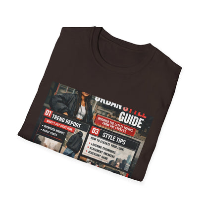 Urban Style Guide T-Shirt — Vintage Streetwear Graphic Tee Printify