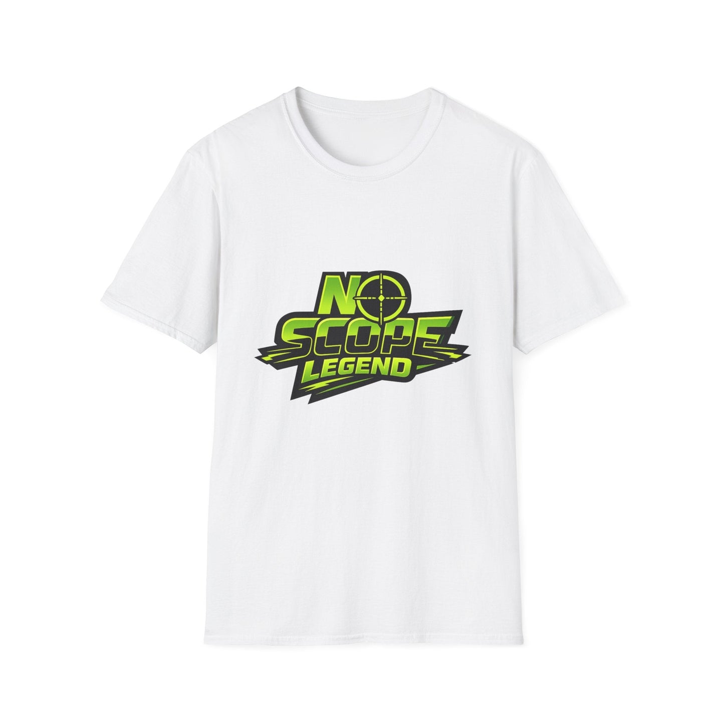 No Scope Legend T-Shirt — Gamer/Streamer Aim Training Tee Printify