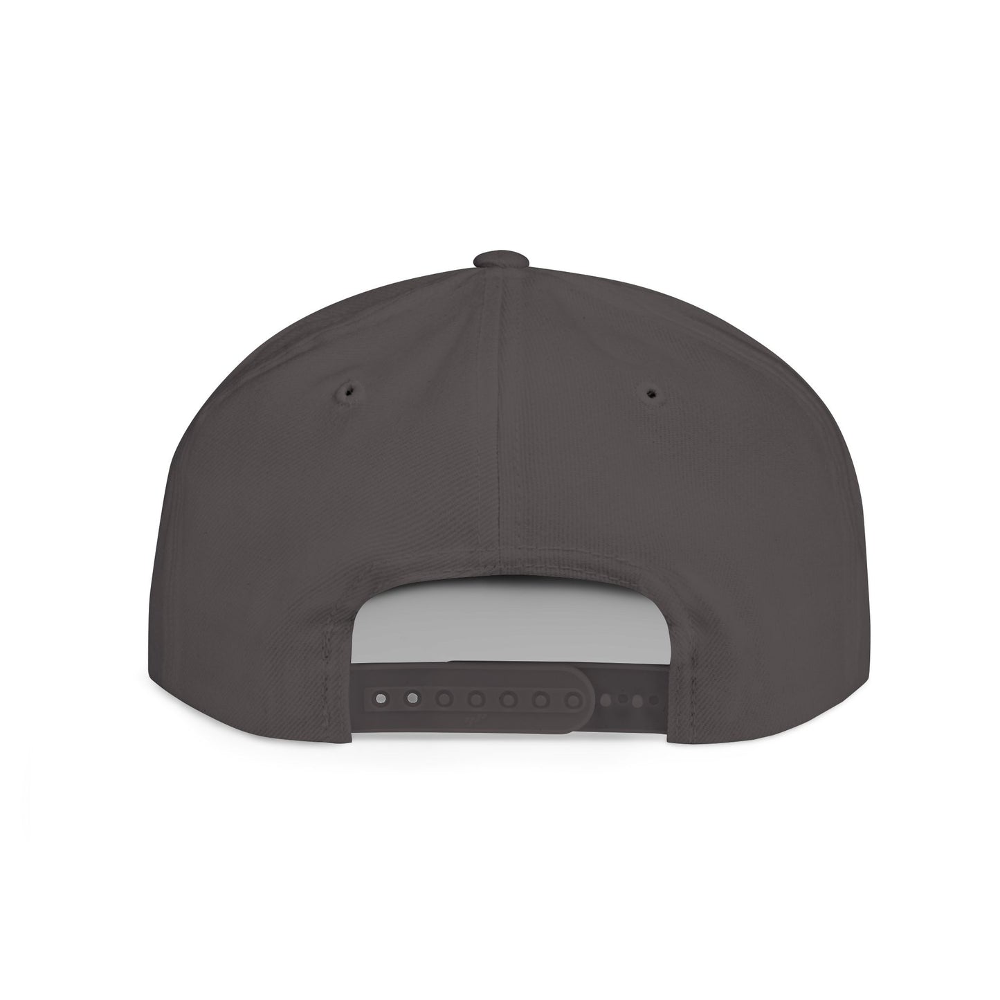 Chat Flat Bill Snapback Hat