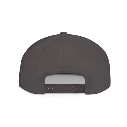 Chat Flat Bill Snapback Hat